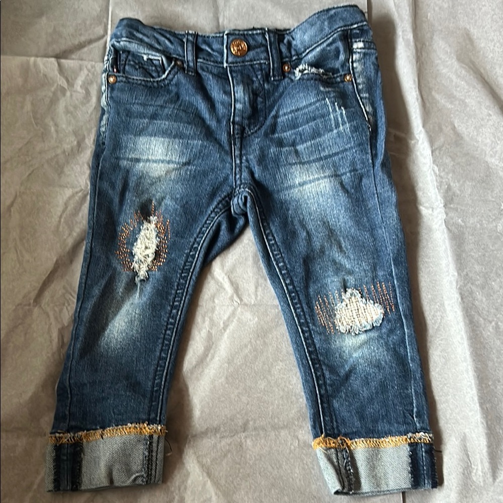 Stylish Distressed Denim Jeans for Kids